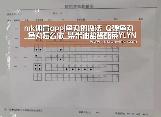 mk体育app|鱼丸的做法_Q弹鱼丸_鱼丸怎么做_柴米油盐酱醋茶YLYN的菜谱(图2) mk体育在线